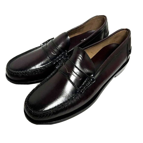 Florsheim Berkley Burgundy Penny Loafers Dress Shoes 9.5D Slip On Moc Toe main image 10